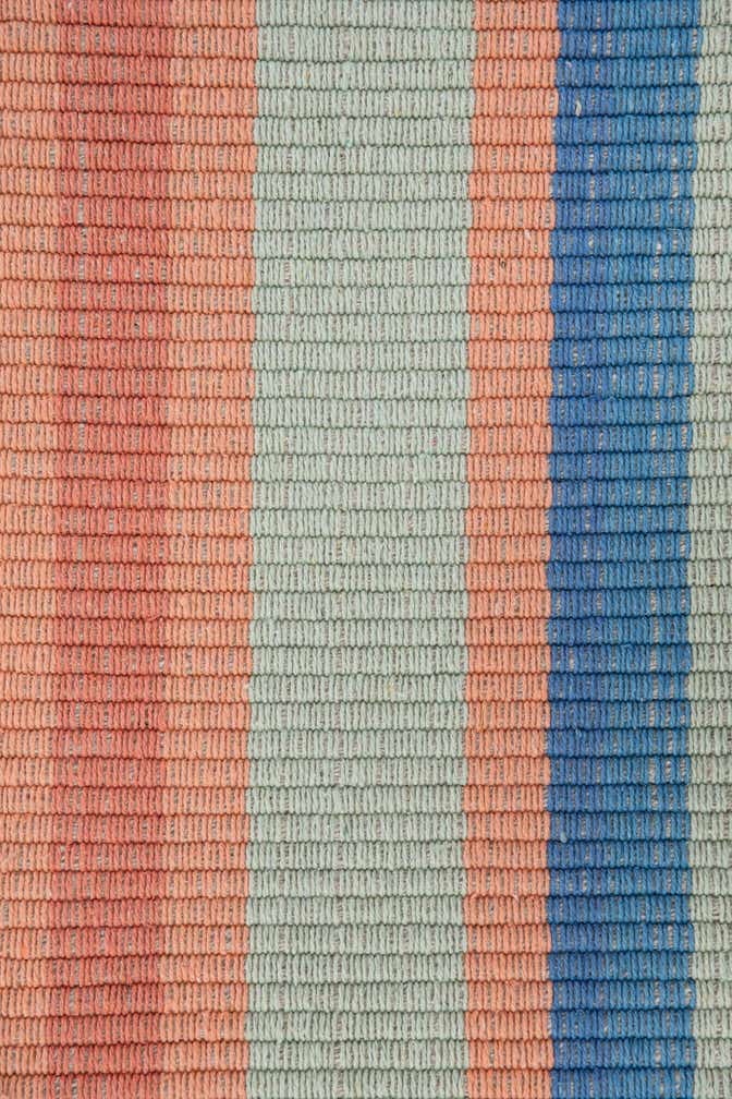 2' x 3' 1 Hand Woven Flatweave Cotton Dhurrie Rug