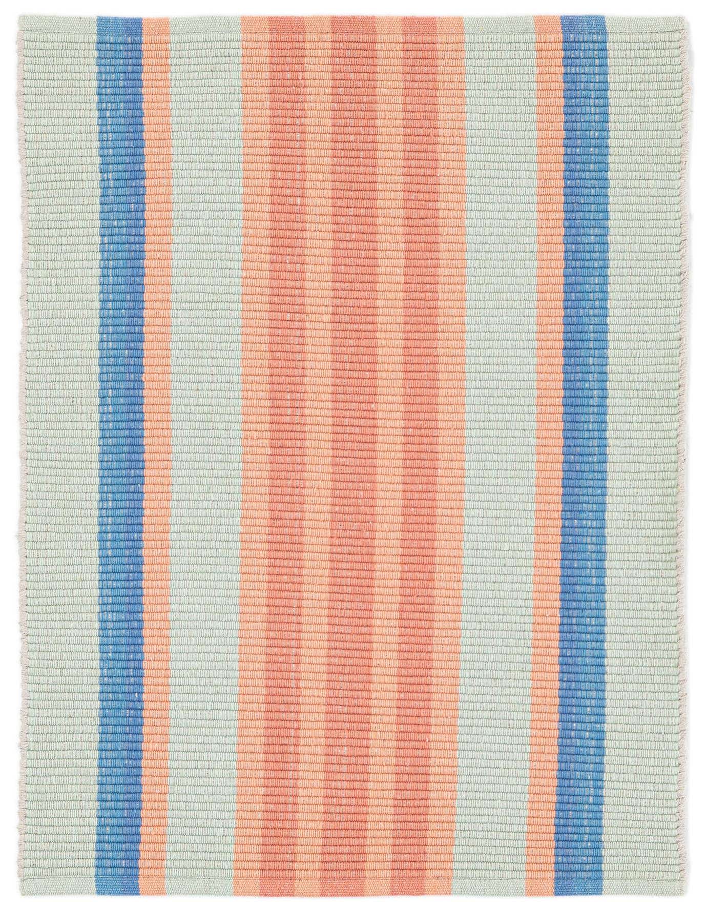 2' x 3' 1 Hand Woven Flatweave Cotton Dhurrie Rug