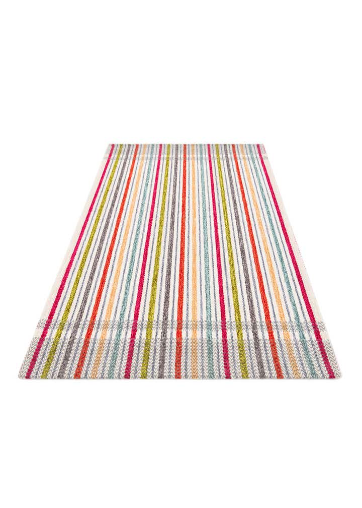 1' 10 x 2' 10 Flatweave Cotton Dhurrie Rug