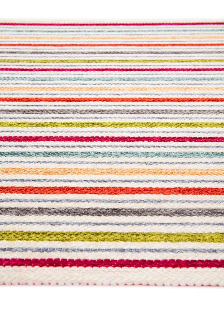 1' 10 x 2' 10 Flatweave Cotton Dhurrie Rug