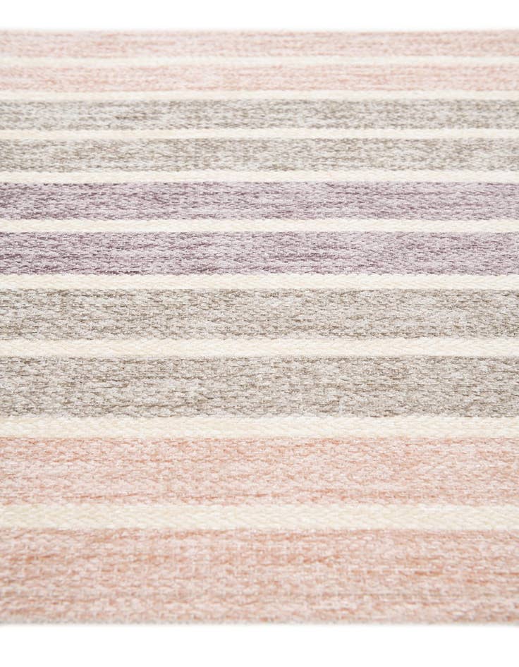 Detail image of 1' 10 x 2' 10 Flatweave Cotton Dhurrie Rug