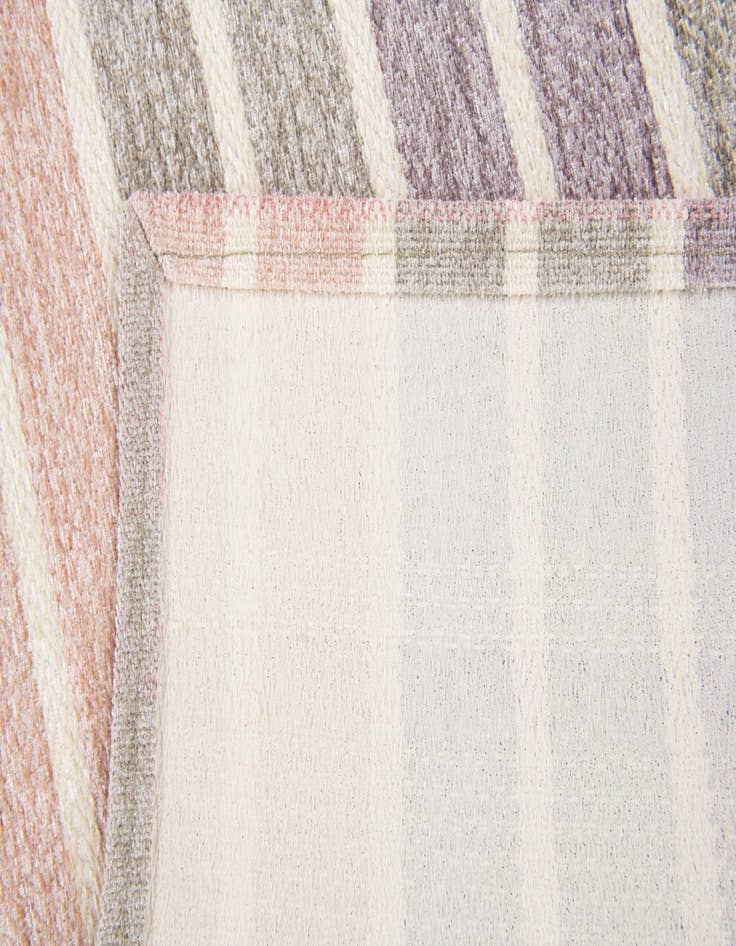 Detail image of 1' 10 x 2' 10 Flatweave Cotton Dhurrie Rug