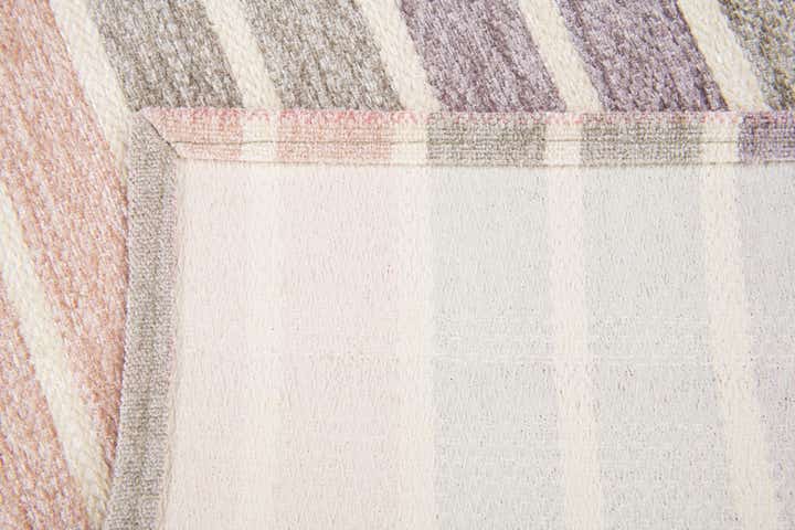 1' 10 x 2' 10 Flatweave Cotton Dhurrie Rug