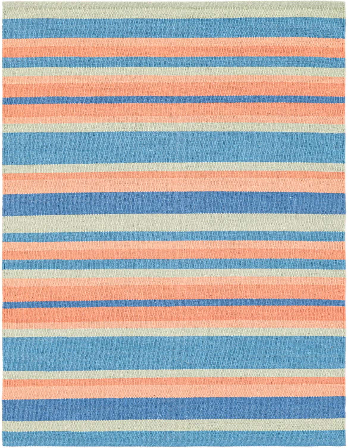 3' 1 x 5' 1 Hand Woven Flatweave Cotton Dhurrie Rug