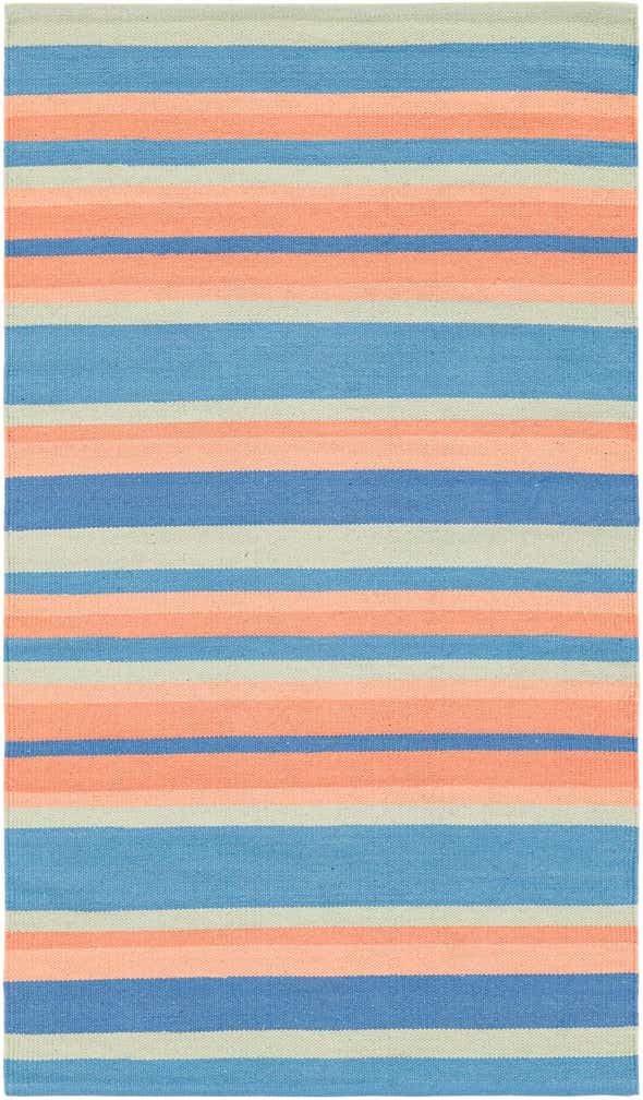 95cm x 155cm Tejido a mano Flatweave Cotton Dhurrie Alfombra