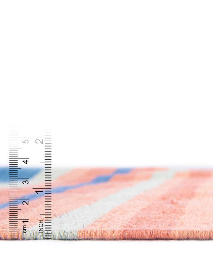 7' 10 x 10' Hand Woven Flatweave Cotton Dhurrie Rug