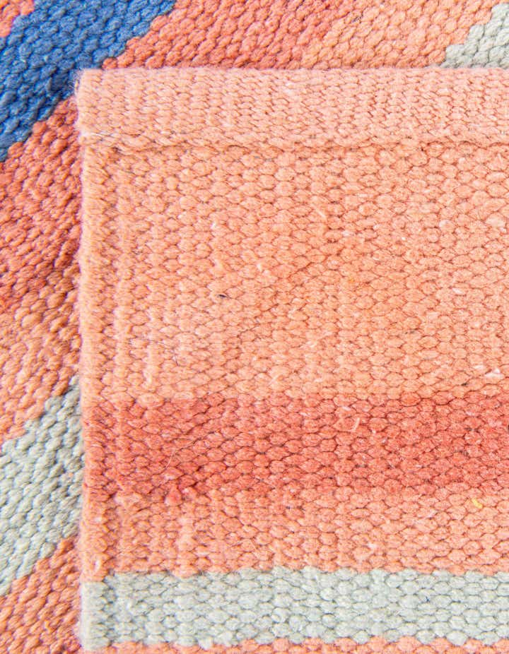 7' 10 x 10' Hand Woven Flatweave Cotton Dhurrie Rug