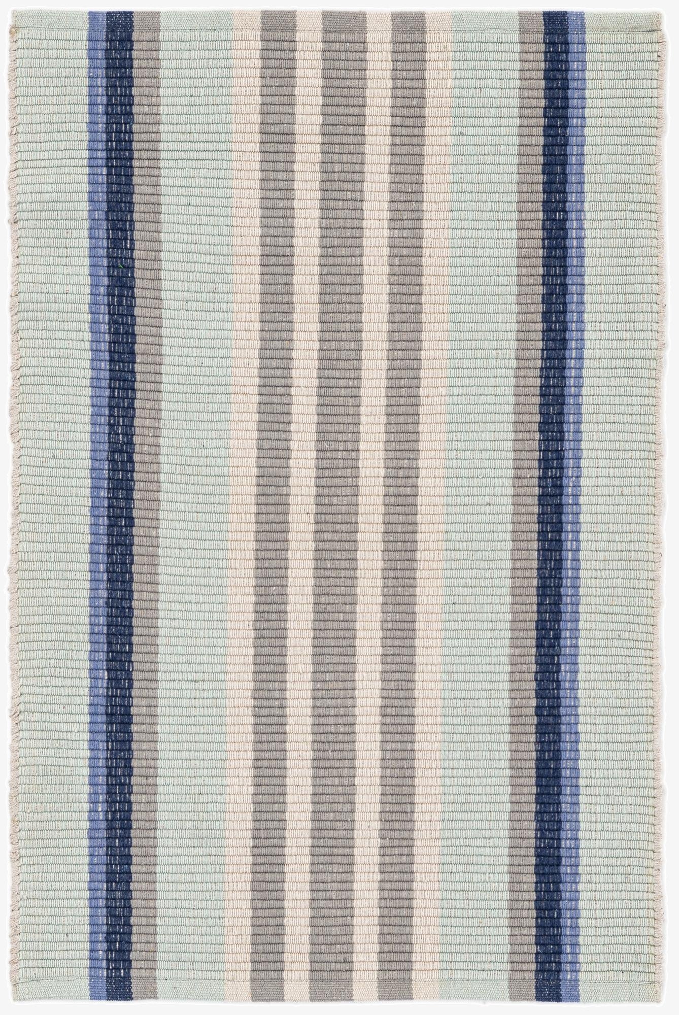 2' 1 x 3' 2 Hand Woven Flatweave Cotton Dhurrie Rug