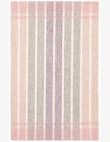 1' 10 x 2' 10 Flatweave Cotton Dhurrie Rug