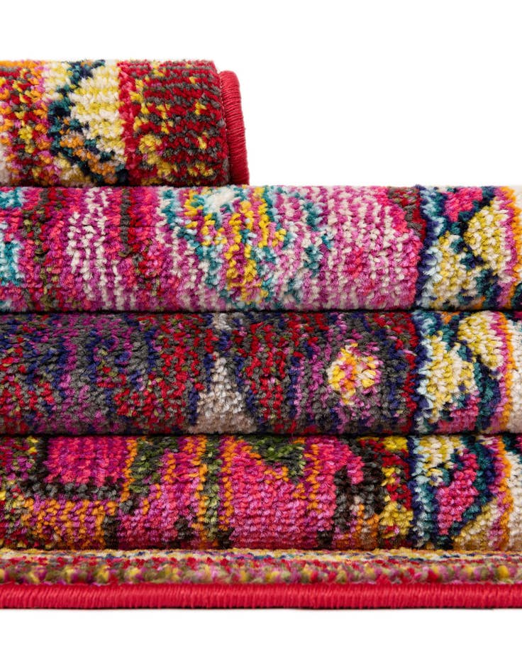 Detail image of 9' x 12' 2 Washable Fleur Rug