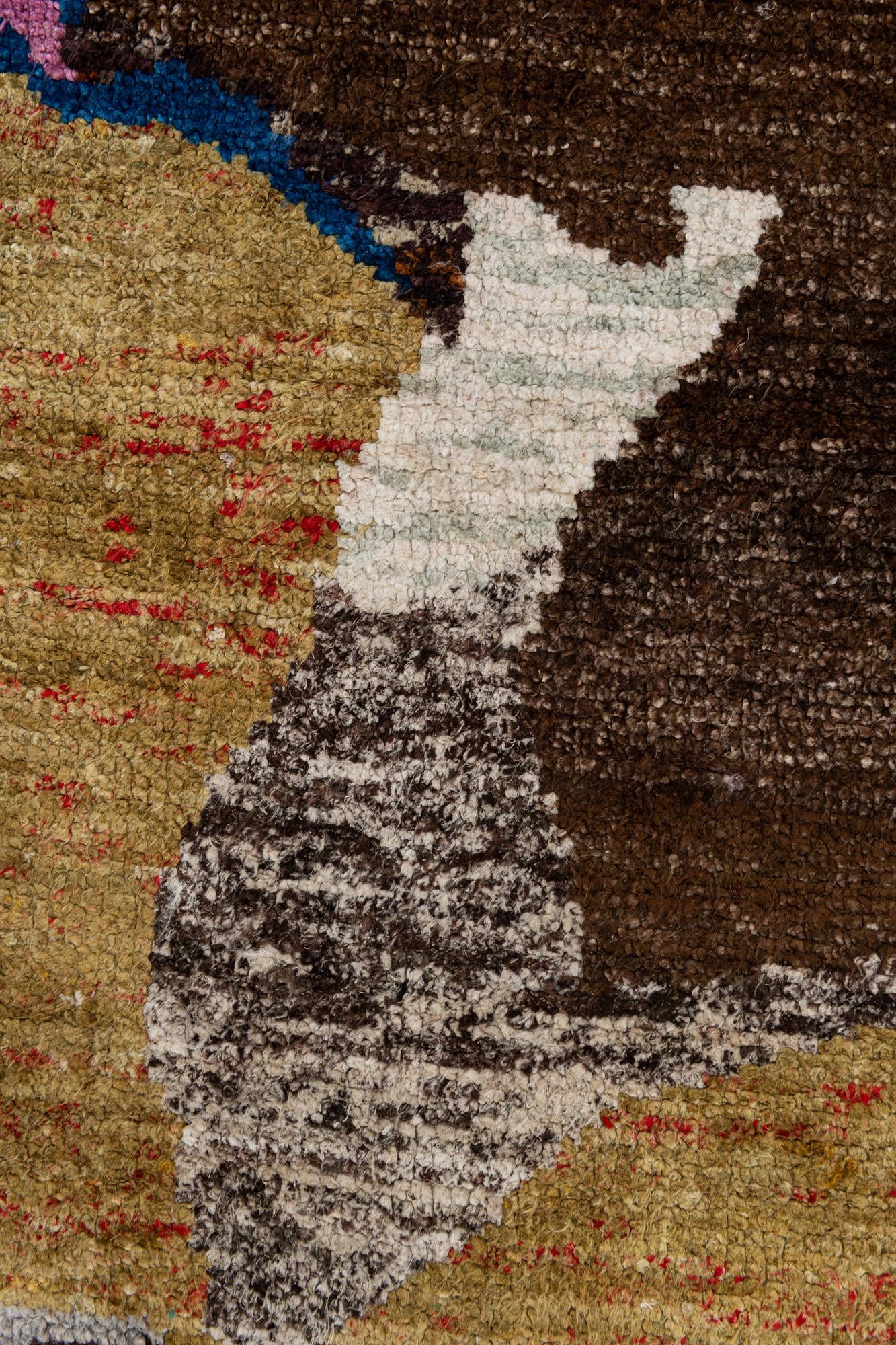 5' 3 x 7' 4 Hand Knotted Gabbeh Rug