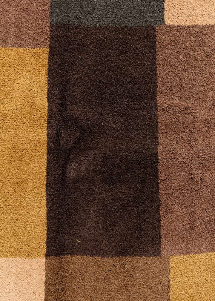 5' 6 x 7' 11 Hand Knotted Gabbeh Wool Rug
