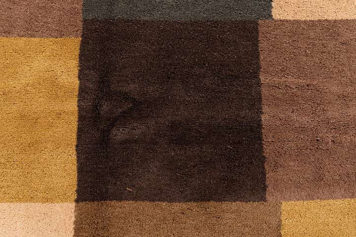 5' 6 x 7' 11 Hand Knotted Gabbeh Wool Rug