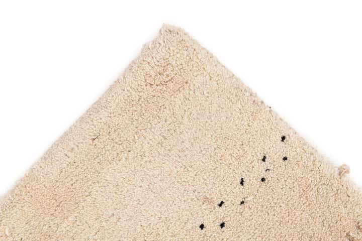 4' 6 x 6' 8 Hand Knotted Gabbeh Wool Rug
