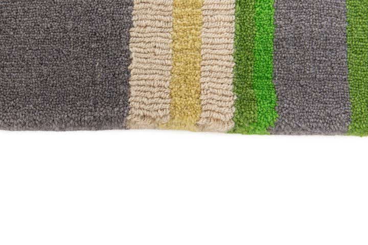 5' 7 x 7' 9 Hand Knotted Gabbeh Wool Rug