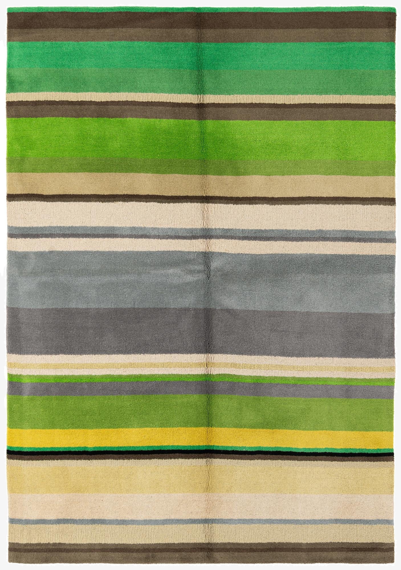 5' 7 x 7' 10  Hand Knotted Gabbeh Wool Rug