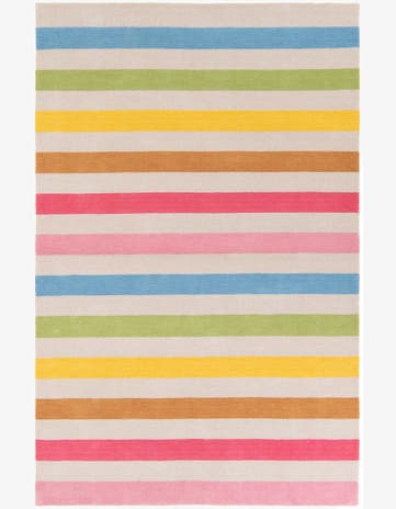 5' 2 x 8' Hand Knotted Gabbeh Wool Rug