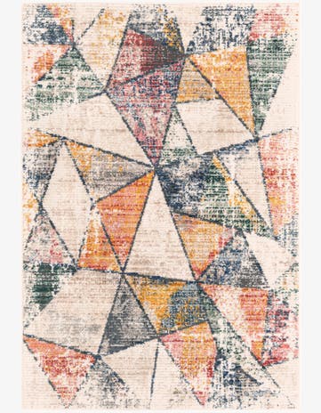 4' x 6' 3 Gemstone Rug