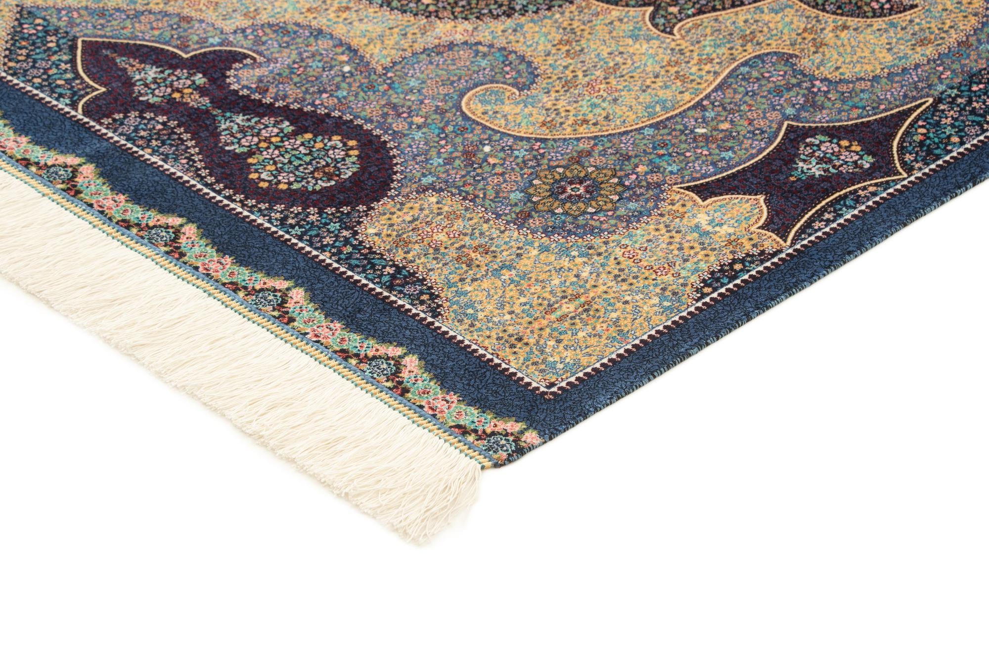 4' 9 x 7' 5 Ghom Design Rug