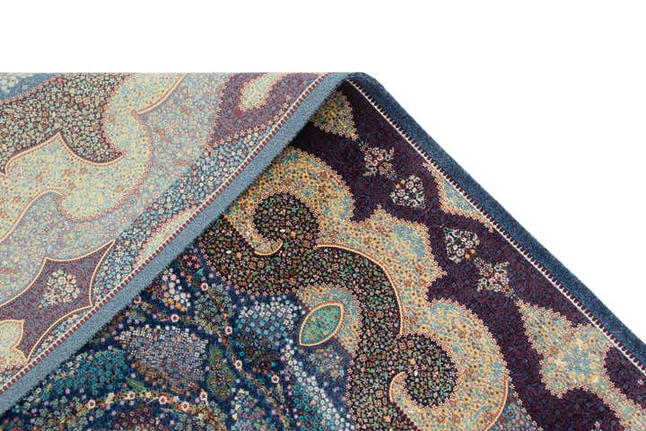 4' 9 x 7' 5 Ghom Design Rug
