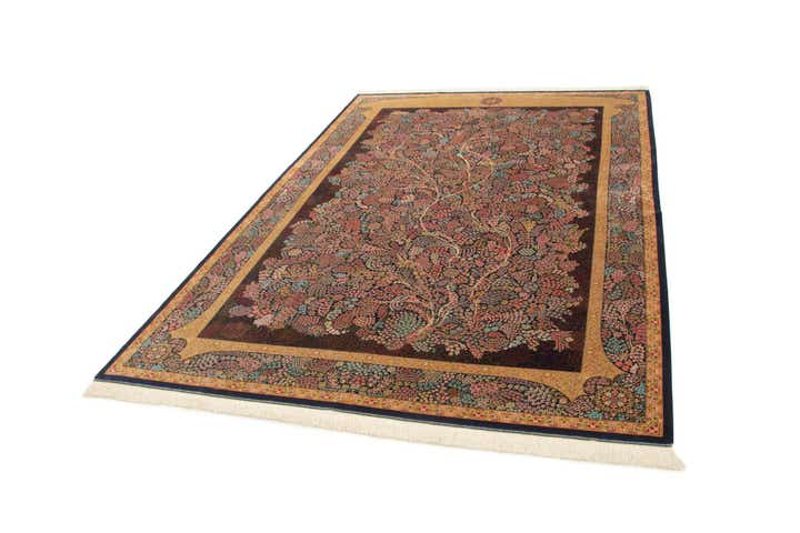 6' 7 x 9' 8 Ghom Design Rug
