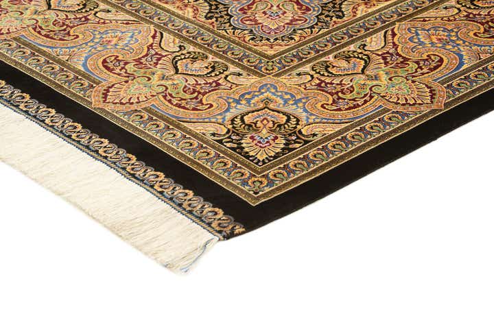 6' 5 x 9' 6 Ghom Design Rug