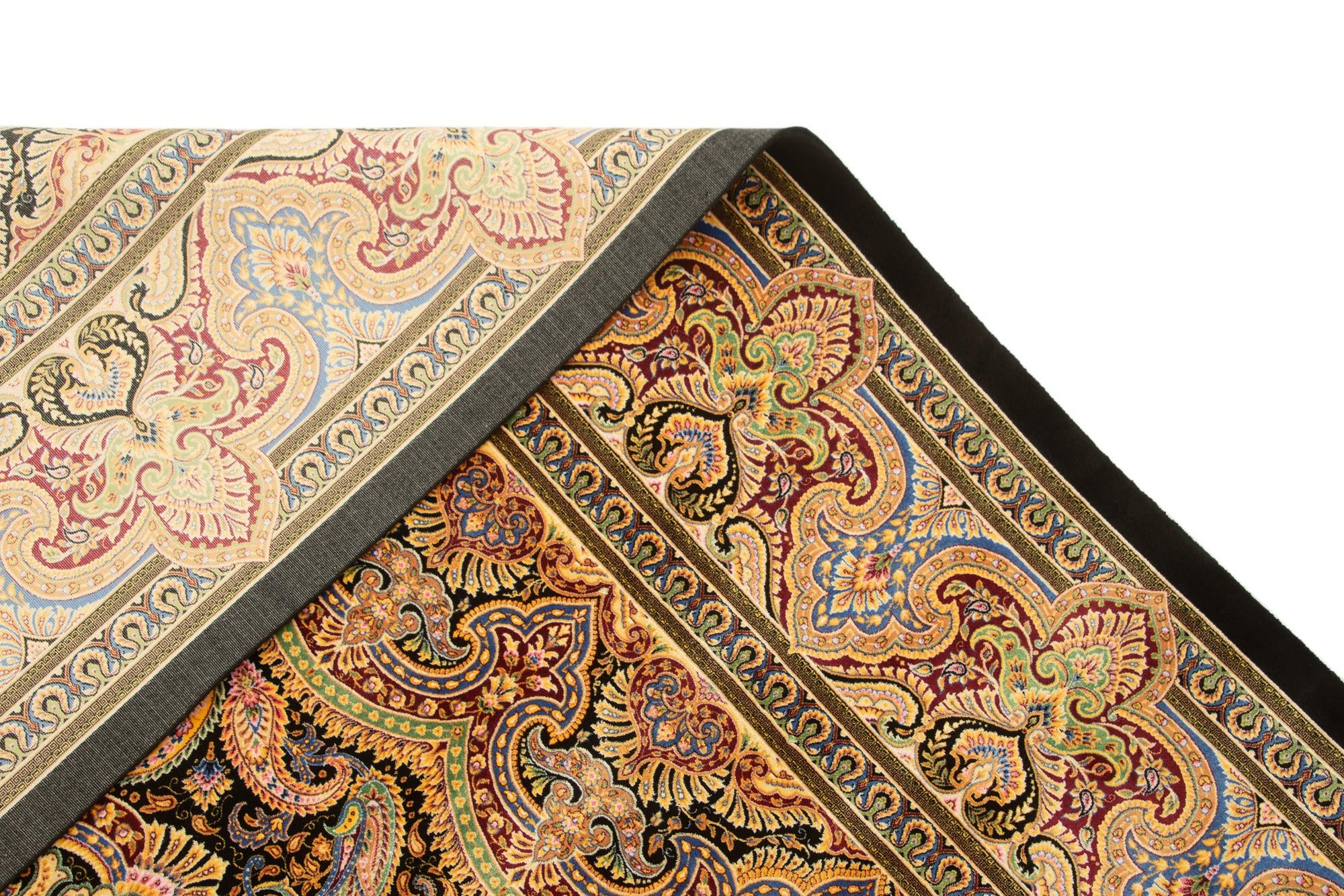 6' 5 x 9' 6 Ghom Design Rug
