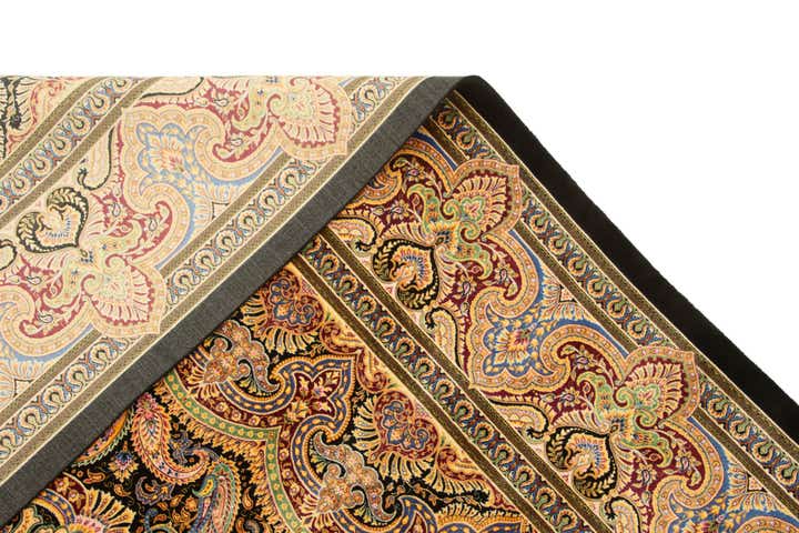 6' 5 x 9' 6 Ghom Design Rug