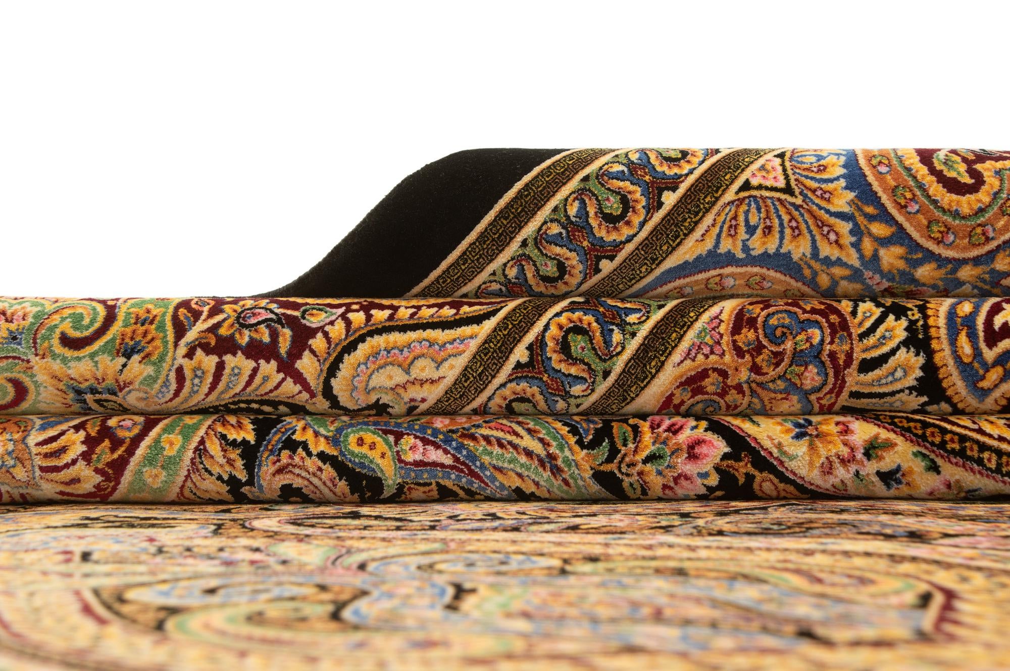 6' 5 x 9' 6 Ghom Design Rug
