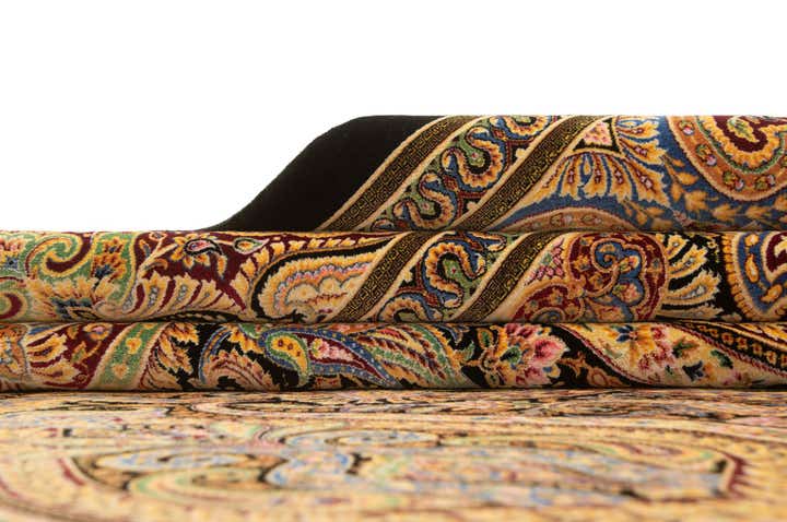 6' 5 x 9' 6 Ghom Design Rug