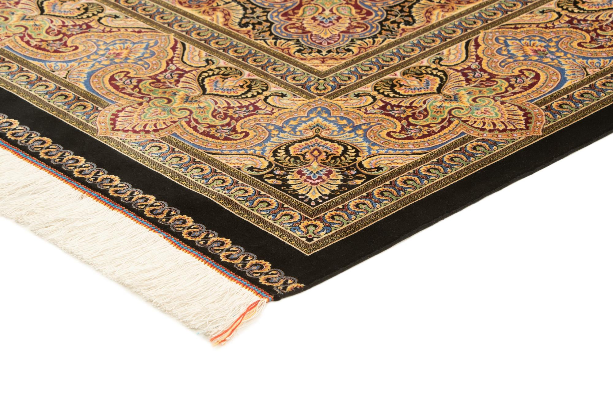 6' 6 x 9' 7 Ghom Design Rug