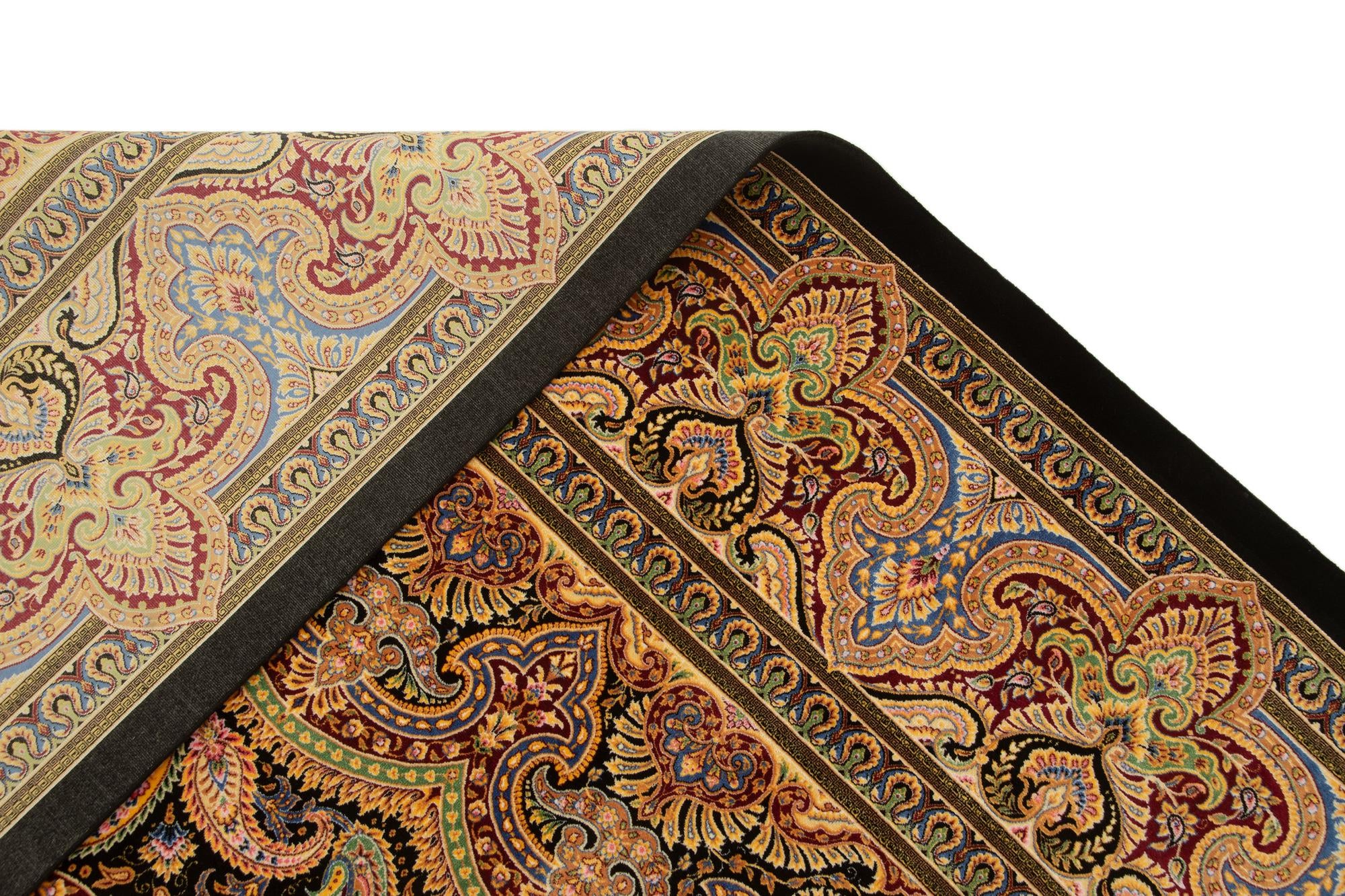 6' 6 x 9' 7 Ghom Design Rug