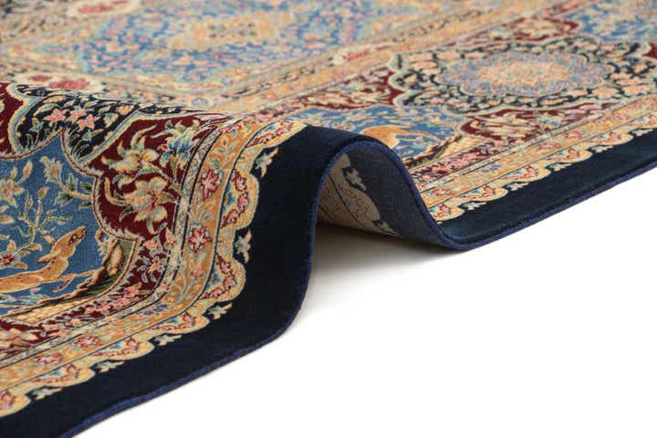 6' 6 x 9' 7 Ghom Design Rug
