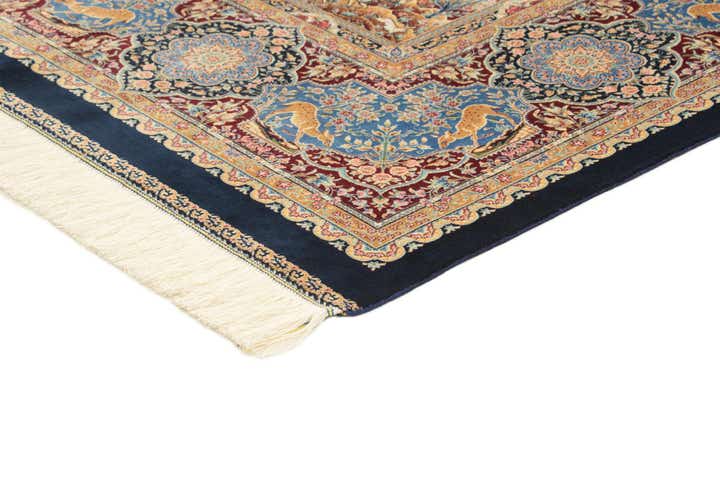 6' 6 x 9' 7 Ghom Design Rug