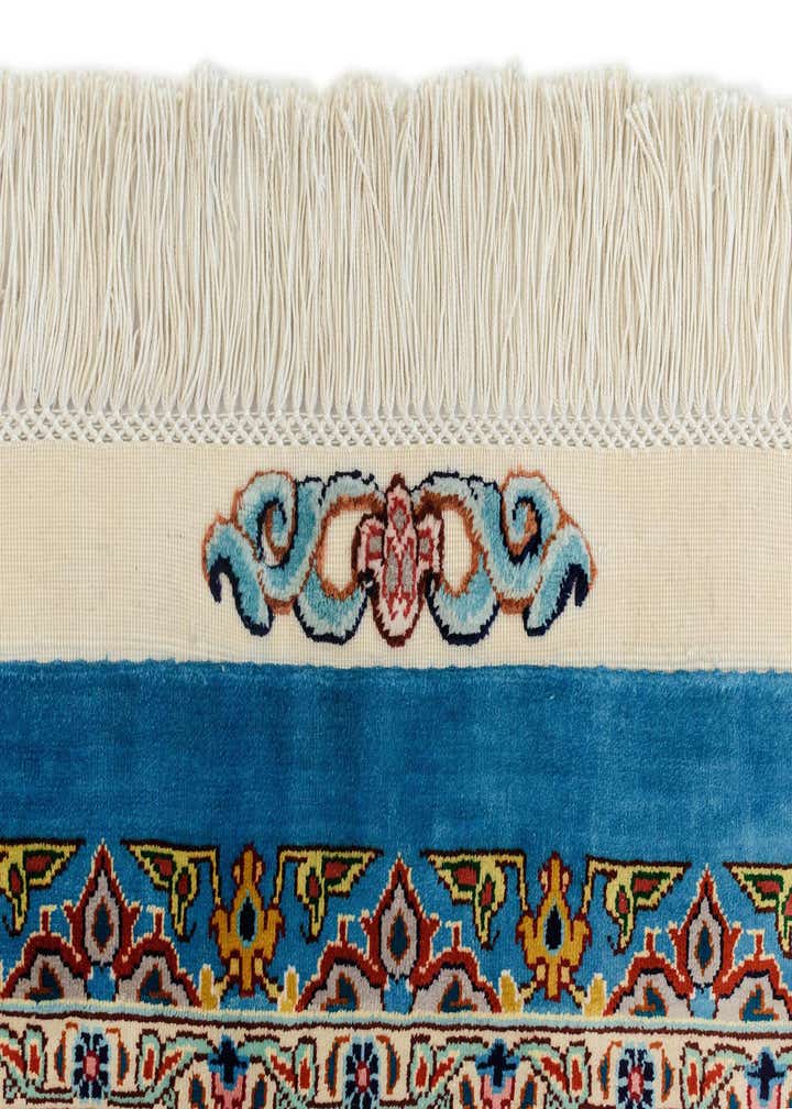 11' 3 x 16' 5 Ghom Silk Rug