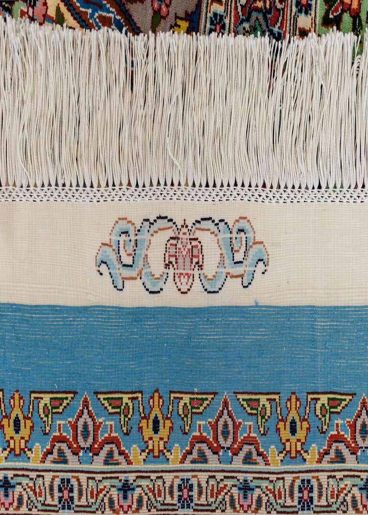 11' 3 x 16' 5 Ghom Silk Rug