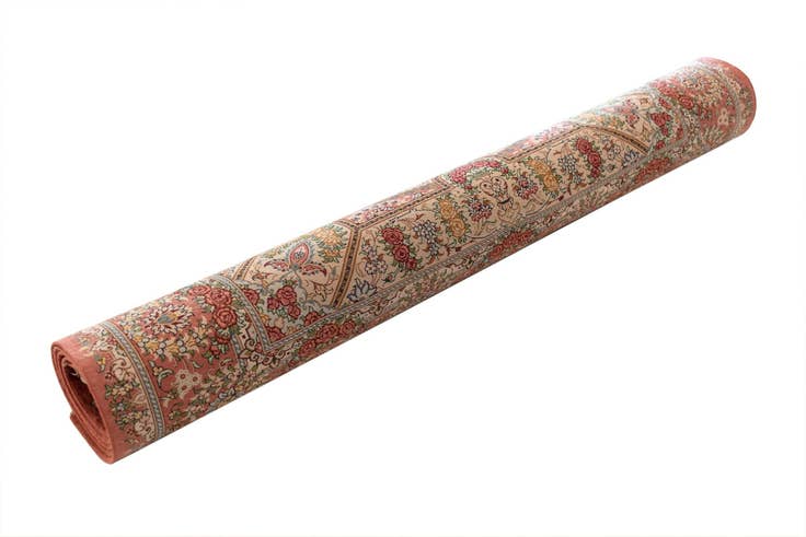 Detailansicht von 100cm x 150cm Ghom Silk Teppich