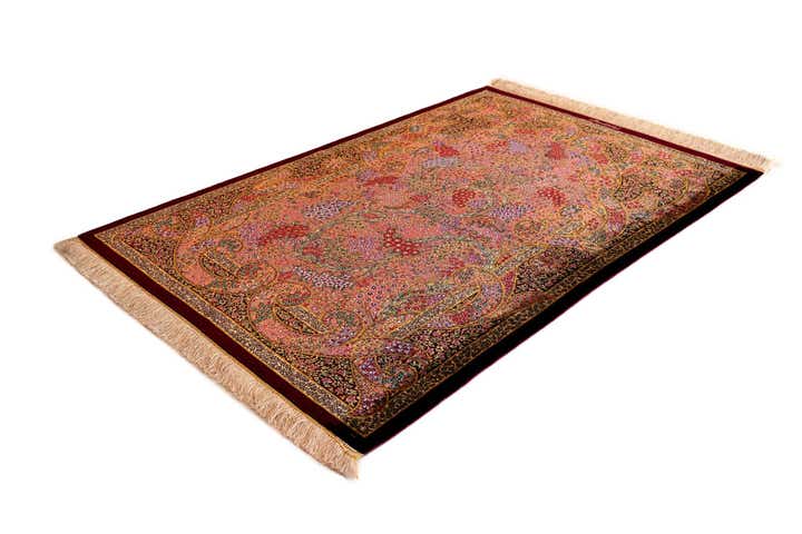 3' 3 x 4' 9 Ghom Silk Rug