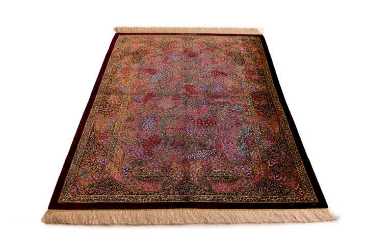 3' 3 x 4' 9 Ghom Silk Rug