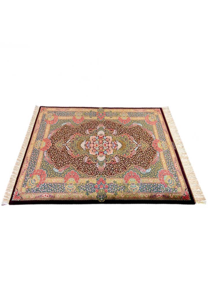 3' 3 x 5' 1 Ghom Silk Rug