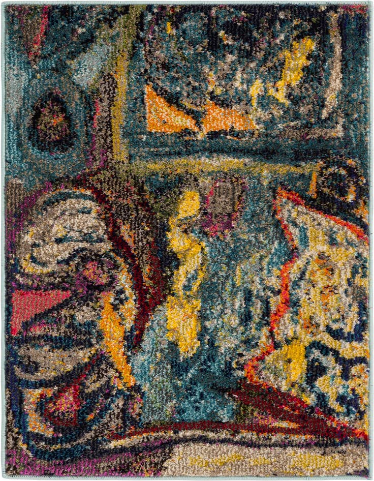 Detail image of 2' x 3' Washable Haerfest Rug