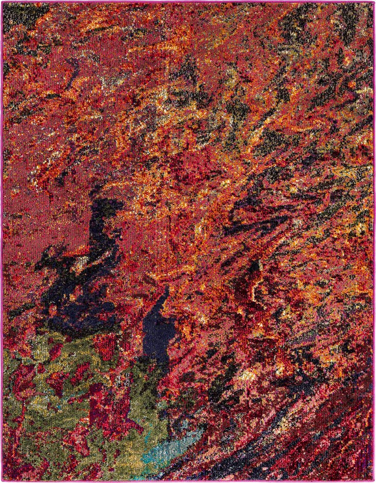 Detail image of 4' x 6' Washable Haerfest Rug