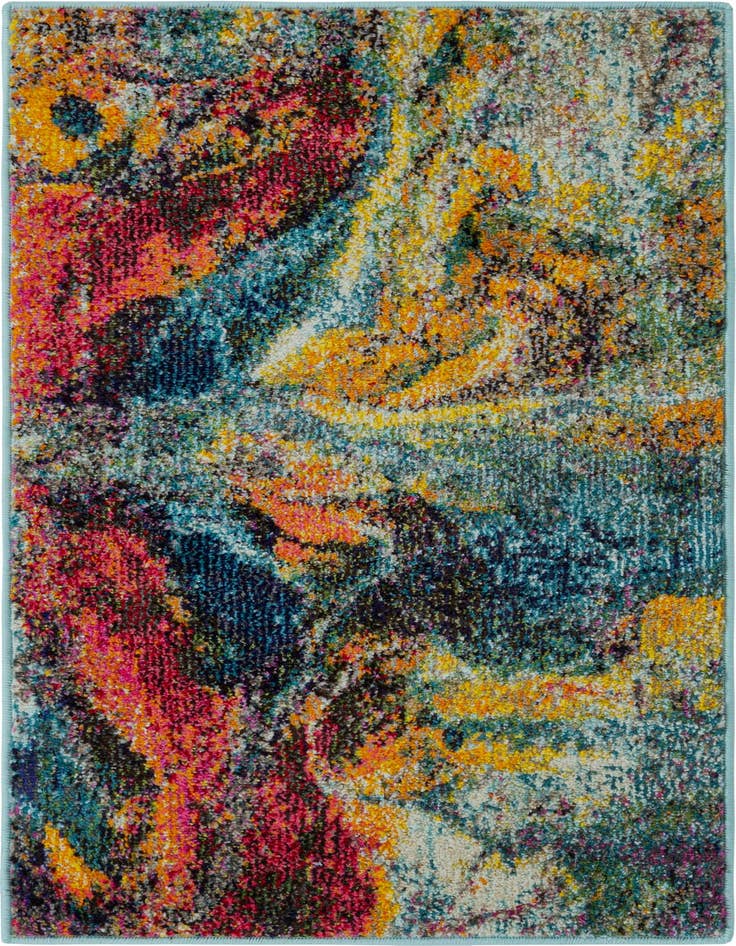Detail image of 2' x 3' Washable Haerfest Rug