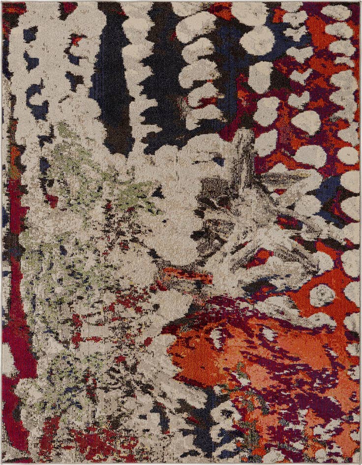 Detail image of 5' 3 x 8' Washable Haerfest Rug