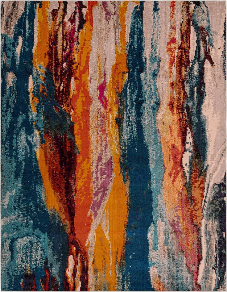 Detail image of 9' x 12' Washable Haerfest Rug
