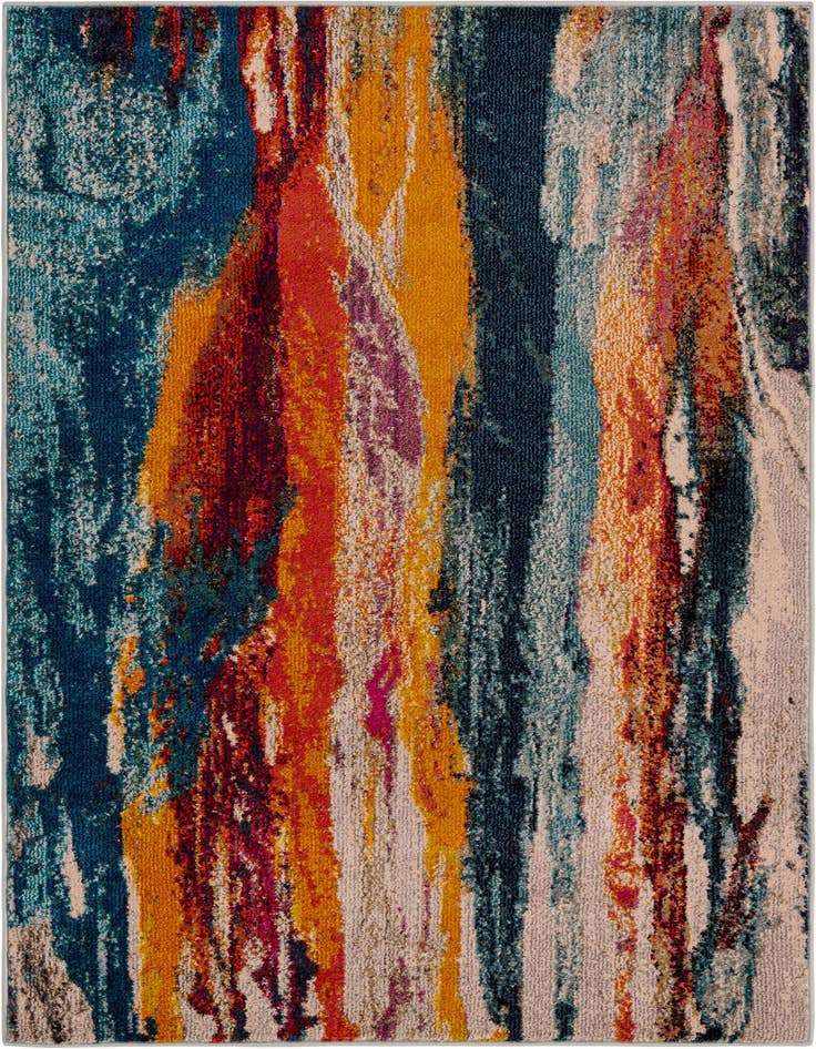 Detail image of 4' x 6' Washable Haerfest Rug