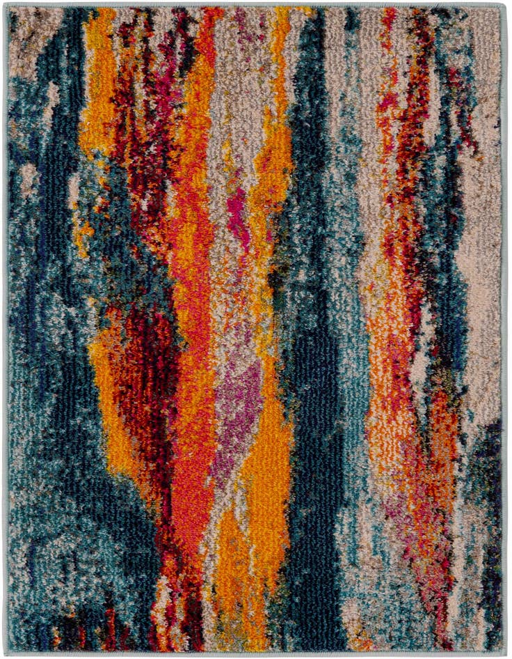 Detail image of 2' x 3' Washable Haerfest Rug