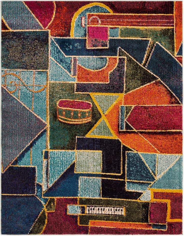 Detail image of 4' x 6' Washable Haerfest Rug