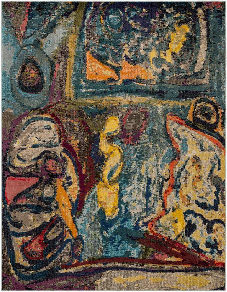 Detail image of 6' x 9' Washable Haerfest Rug