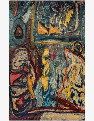 5' 3 x 8' Washable Haerfest Rug